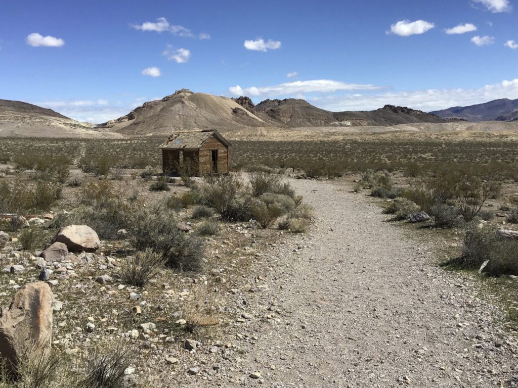 Rhyolite ghost town residence