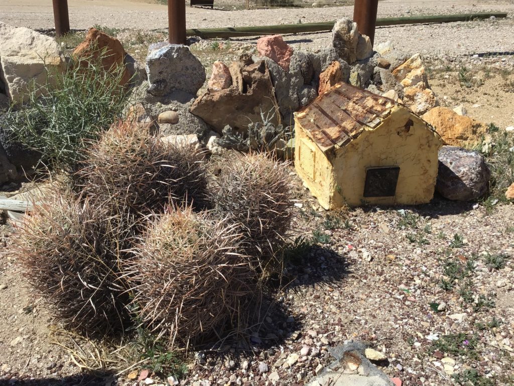 Rhyolite mosaic shack